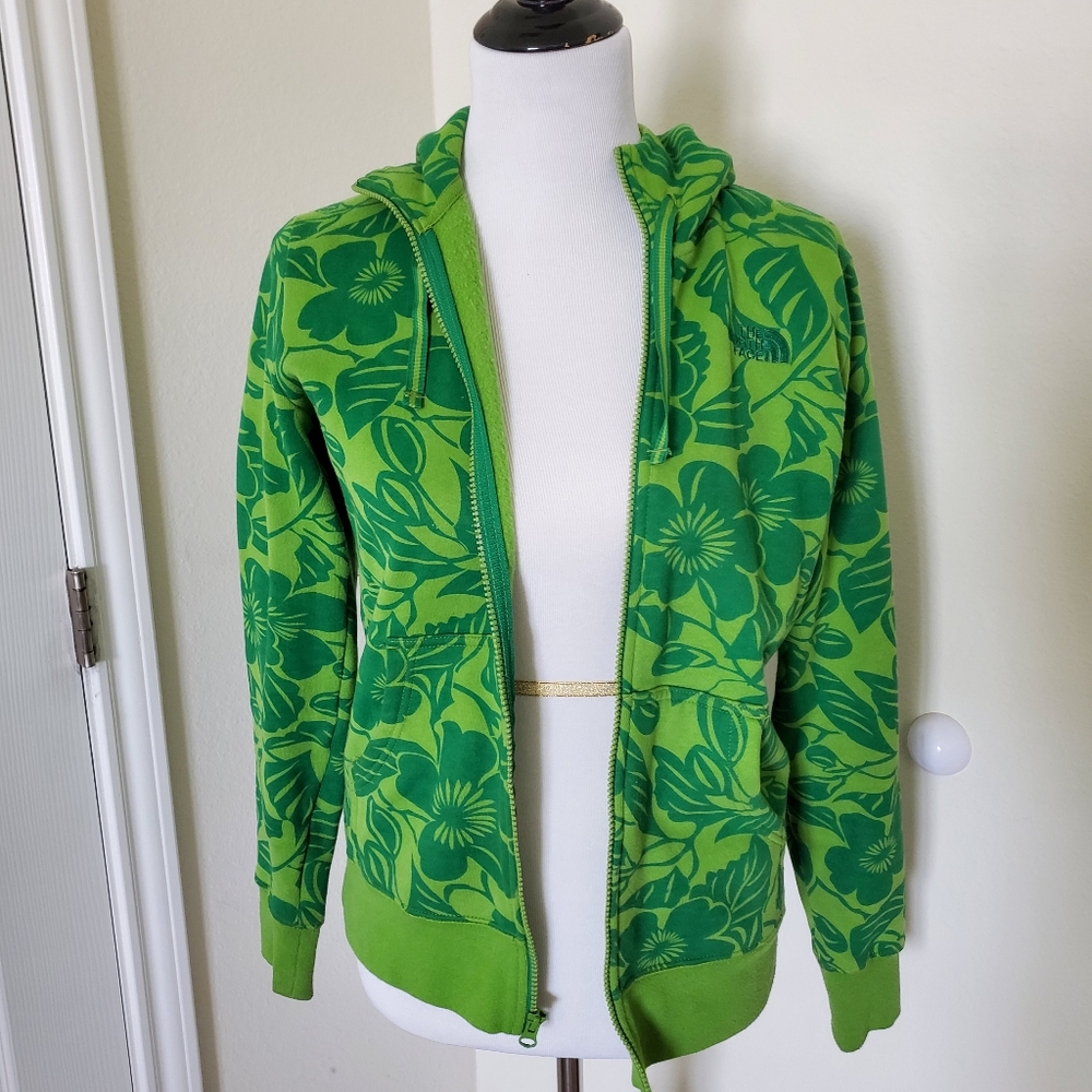 The North Face, SP, Green Leaf Zip Hoodie 🍃